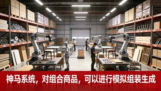 神马物流，模拟组装